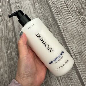 NEW Apotheke Earl Grey Bitters Lotion